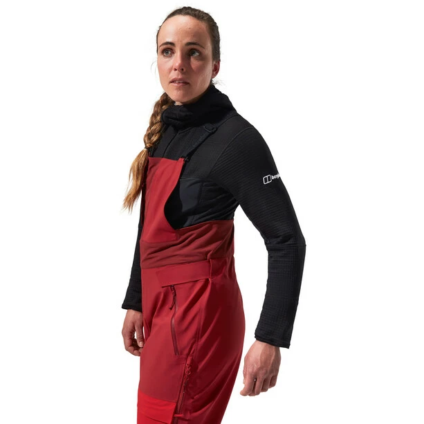 Berghaus MTN Arete Descend GTX Bib Pants Women red dahlia/goji berry 3 Berghaus MTN Arete Descend GTX Bib Pants Women red dahlia/goji berry - Image 3