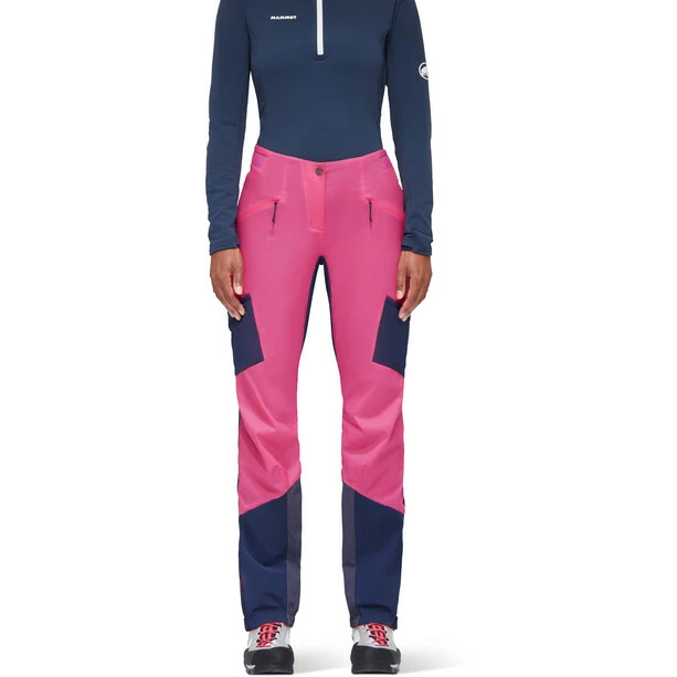 Mammut Aenergy IN Hybrid Pants Women pink/marine 2 Mammut Aenergy IN Hybrid Pants Women pink/marine - Image 2