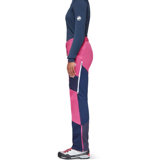 Mammut Aenergy IN Hybrid Pants Women pink/marine 3 Mammut Aenergy IN Hybrid Pants Women pink/marine - Image 3