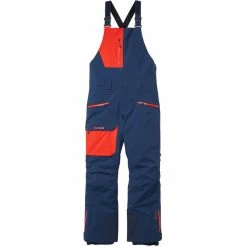 Marmot Smokes Run Bibs Men arctic navy/victory red