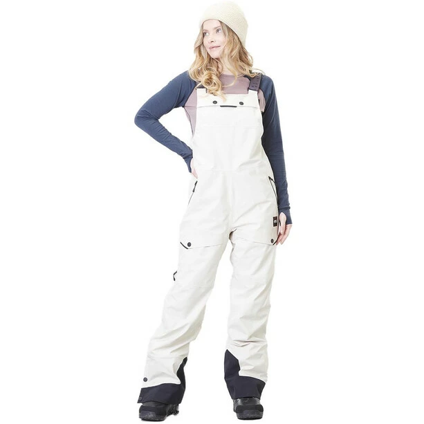 Picture Haakon Bib Pants Women almond milk 3 Picture Haakon Bib Pants Women almond milk - Image 3