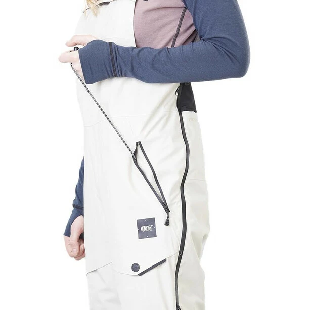 Picture Haakon Bib Pants Women almond milk 4 Picture Haakon Bib Pants Women almond milk - Image 4