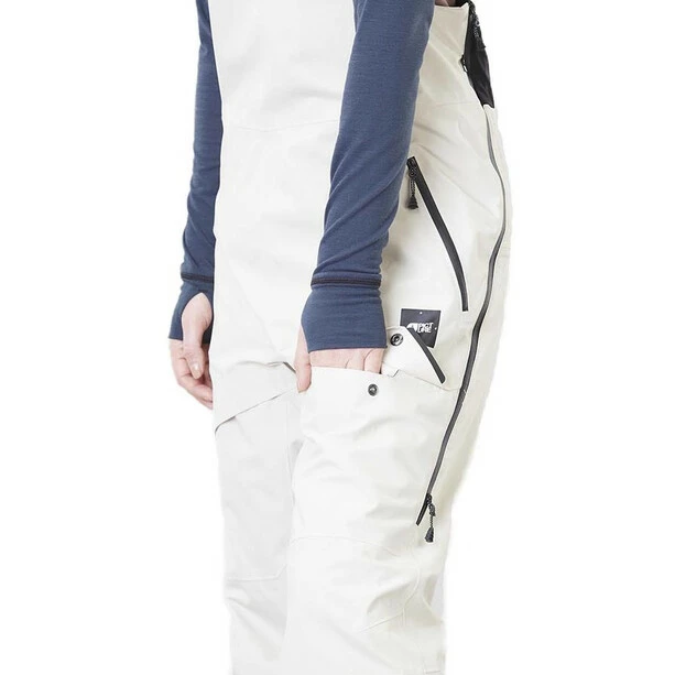 Picture Haakon Bib Pants Women almond milk 5 Picture Haakon Bib Pants Women almond milk - Image 5