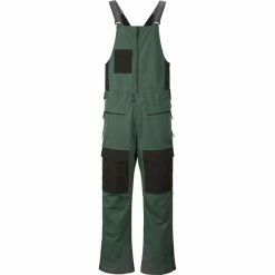 Picture U77 Bib Pants Men green