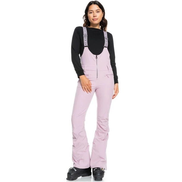 Roxy Summit Bib Pants Women dawn pink 1 Roxy Summit Bib Pants Women dawn pink