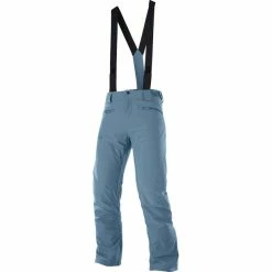 Salomon Stance Pants Men mallard blue