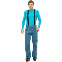 Salomon Stance Pants Men mallard blue -Ski Pants Shop salomon stance pants men mallard blue 3