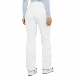 Salomon The Brilliant Pants Women white -Ski Pants Shop salomon the brilliant hose damen white 3