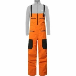 The North Face A-CAD FutureLight Bib Pants Men vivid orange/rosin green