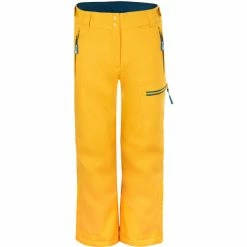 TROLLKIDS Hallingdal Pants Kids golden yellow/mystic blue