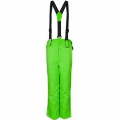TROLLKIDS Holmenkollen Snow Pants Slim Fit Kids bright green