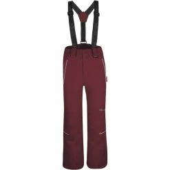 TROLLKIDS Holmenkollen Snow Pants Slim Fit Kids maroon red