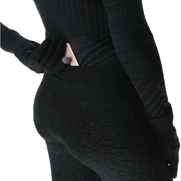 UYN Cross Country Skiing Wind Long Pants Women black/cloud 4 UYN Cross Country Skiing Wind Long Pants Women black/cloud - Image 4