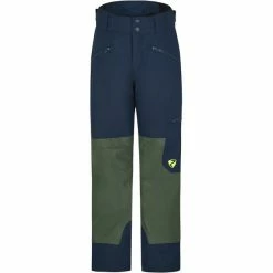 Ziener Amiro Ski Pants Kids dark navy/pine green stru