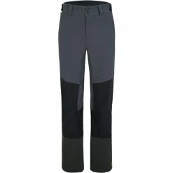 Ziener Niron Active Pants Men grey ink/lime
